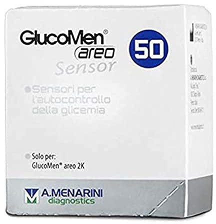 MENARINI GLUCOMEN AREO SENSOR Blanco 50 TIRAS