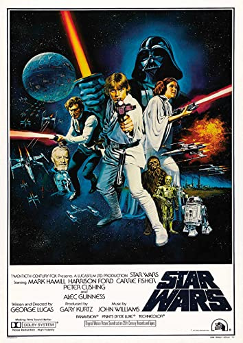 OMG Printing Star Wars Poster/Druck/Bild Satin Fotopapier – A3-297 mm x 420 mm
