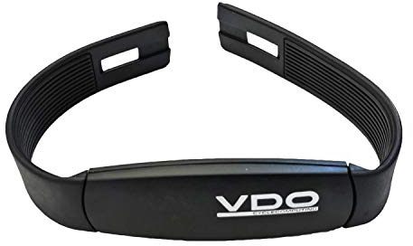 VDO 6604 Émetteur de pouls ANT+ numérique capteur de cœur compatible avec Garmin Edge Explore 530