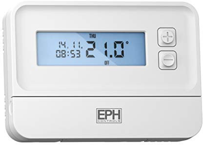 EPH CP4M Mains Operated PROGRAMMABLE Room Thermostat