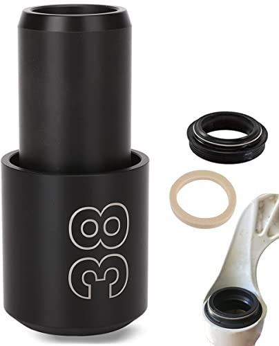 Dammtätningsinstallationsverktyg gaffel dammtätningsdrivrutin dammavskrapare-installationsverktyg-guide för Fox Rockshox fjädergaffel underben i 30 mm 32 mm 34 mm 35 mm 36 mm 38 mm 40 mm (storlek 38)