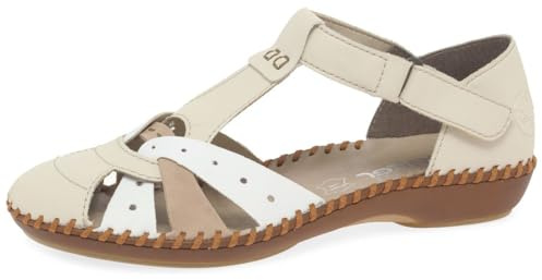 Rieker dam M1655 barfotaskor, beige, 41 EU, Beige, 41 EU