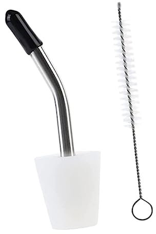 SHOWERORO Wasserkocher Ausgießer Aus Edelstahl Für Teekanne Verlängerungsröhre Für Outdoor-wasserkocher Mit Ausgießer Für Schnapsflaschen Und Zubehör