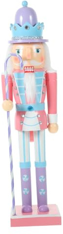 Cabilock Adornos de Cascanueces de Madera Figuras de Cascanueces Navideños para Decoración de Escritorio Navidad Obsequio de Navidad