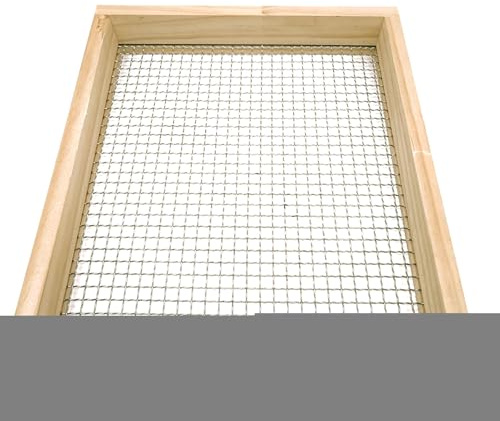 Soil Sifter - Wooden Garden Sieve | Multifunctional Dirt Sifter | Rocks Sifter | Ergonomic Manual Garden Sifter | Reusable Garden Supplies, Large Capacity Bonsai Tool For Compost Preparation
