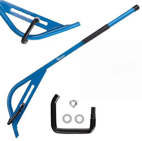 BSD Leva universale per il montaggio e smontaggio di bracci della sospensione in acciaio A3, con impugnatura comoda e regolazione scorrevole per massima precisione.