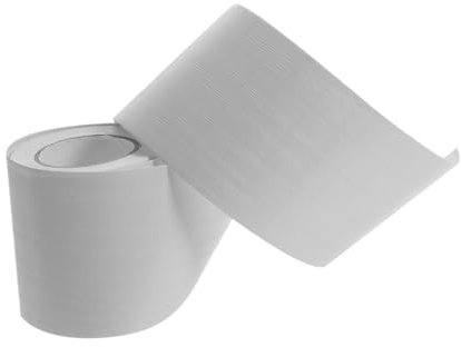 LIFKICH 1Rolle Selbstklebender Sockelleisten Aufkleber Dekorative Wandverkleidung für Wohnzimmer Schlafzimmer Bad und Einfach zu Montieren für Glatte