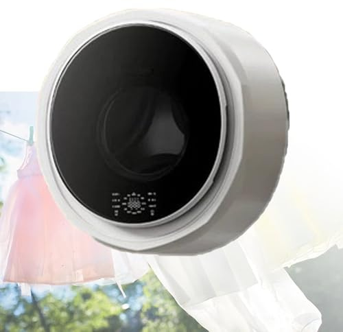 Portable Washer and Dryer Combo,Wall Mounted Washing Machine,3kg Washing Machine with Condensation Drying and High-Temp Stain for Rv, and Small Spaces