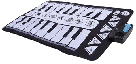 ZASCHMOY Kids Multifunctional Early Education Piano Mat | Multiple Musical Instruments Crawling Piano Blanket Toy for Babies | Safe and Engaging Educational Music Mat Toy