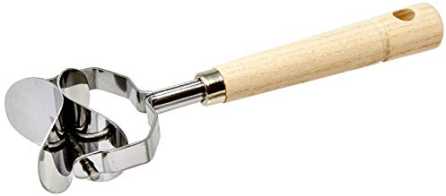 Eppicotispai Pasta/Dough Stamp Cutter Roller - Oval Shape 5.3cm