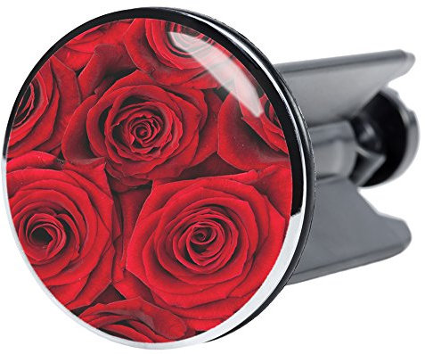 Waschbeckenstöpsel Rosen, passend für alle handelsüblichen Waschbecken, hochwertige Qualität ✶✶✶✶✶
