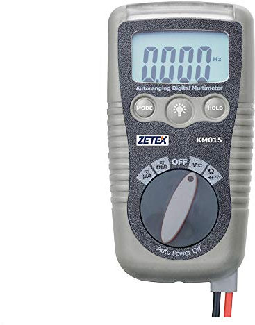 ZETEK by ZECA MULTIMETRO DIGITALE/TESTER KM 015 TASCABILE COMPATTO