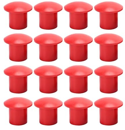 Angoily Capuchons De Protection Pour Fer À Béton 60 Pièces 6X6X5 Cm Bouchons De Sécurité Pour Chantier Construction Protection Tête De Piquet Armature