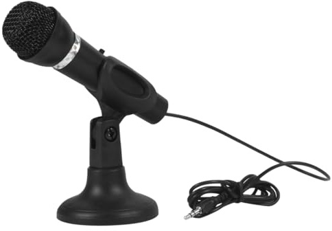 BESTonZON Kondensatormikrofon für Stück USB Aufnahmemikrofon Omnidirektional Geringes Stabil für Voice Chat und Karaoke