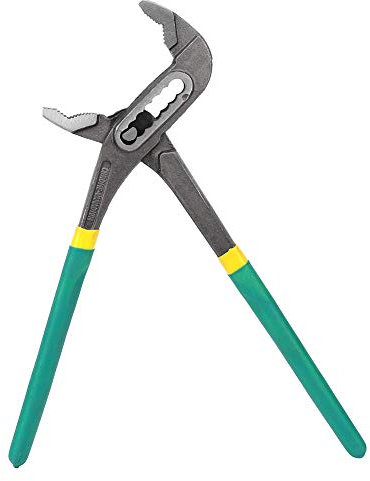 Baxnore Water Pump Pliers, High Hardness Steel Plumber Pipe Wrench, Channel Locks Pliers, Groove Joint Pliers, Plumbing Pliers for Home Repair Gripping Bolts (12 in)