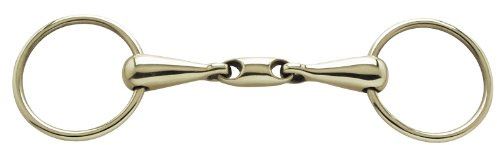 Doppelt gebrochenes Gebiss, Argentan 14,5 cm
