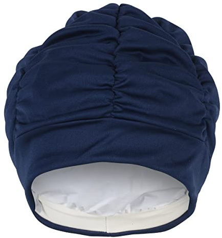 Fashy, Cuffia da Bagno in Stoffa, Blu (Marine), Taglia Unica