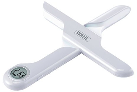 Wahl ZX904 Kitchen Compact Folding Kitchen Scale, Digital, 5 Kg Capacity, Cooking and Baking Scale, 3 x 24 x 8 cm; 140 Grams, Travel and Camping, White, LCD Display