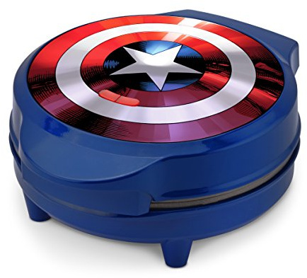 Marvel MVA-278 Captain America Waffle Maker, Blue