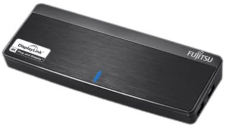 Fujitsu USB Port Replicator PR8.1/3840 x 2160 UHD/4K, schwarz