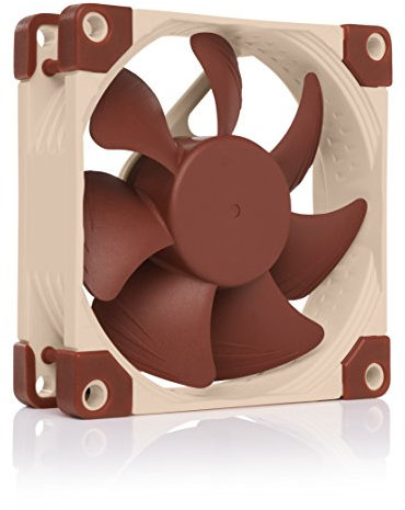Noctua NF-A8 5V PWM, Ventola Silenziosa di Qualità Premium con Cavo Adattatore USB, 4-Pin, Versione da 5V (80 mm, Marrone)