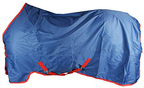 Horseware Mio Turnout Lite 0g - Dark Blue & Red