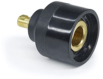 Vector Adaptateur pour fiche de câble soudé de 13 mm à 9 mm (femelle de 13 mm vers 9 mm) - Pack de tuyaux compatibles avec tous les appareils de soudage