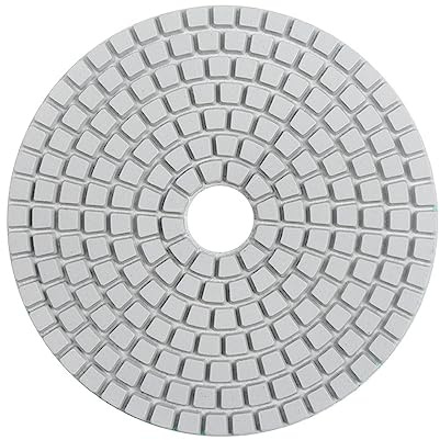 6 Zoll 150 Mm Trocken-/Nass-Diamant-Polierpads, Flexible Schleifscheiben Für Granit-Harz-Schleifscheiben-Rad-Polierwerkzeug,Körnung 50