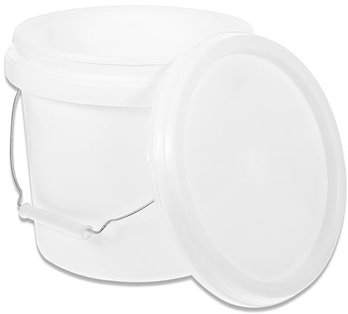 IMIKEYA Eimer Mit Griff Und Deckel Aus Abs-Material Für Farbmischung Und Aufbewahrung Von Pigmenten Farben Und Lebensmitteln Praktischer Vorratsbehälter Für Maler Und Outdoor-nutzung