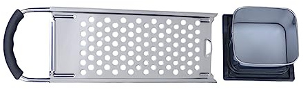 NAMOARLY Stainless Steel Potato Pusher Gnocchi Maker Cheese Shredder Multi-Functional Doughball Professional Potato Handheld Kitchen Tool