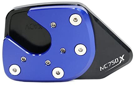 SeitenstäNder Verbreiterung Fit -Verwendung for Honda NC750x NC 750x NC750 x 2014-2020 Motorrad CNC Foot Side Stand Pad Plate Kickstand -Vergrößerungsunterstützung Erweiterung Motorrad SeitenstäNder U