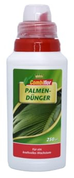 Palmen-Dünger 250ml mit Dosierkappe - Flüssiger Pflanzendünger für vielfältige Pflanzen, unterstützt Wurzel-, Blatt- und Triebwachstum, fördert Gesundheit und Farbe. (PALMEN-DÜNGER)