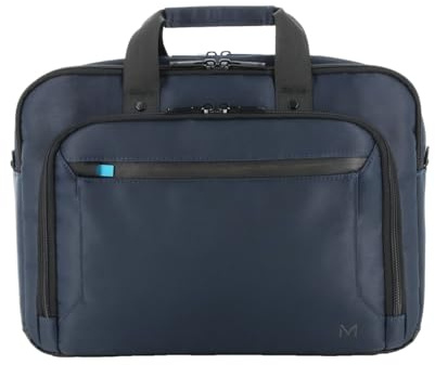 MOBILIS Sacoche Double Toploading pour Ordinateur Portable 14-16, Sac fabriqué avec 40% de Matières Recyclées Certifiées GRS