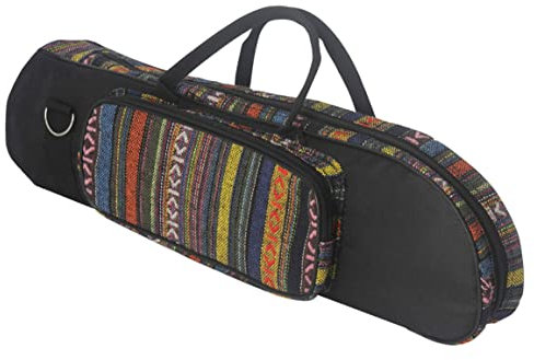 Trompetenkoffer Soft Trompet Gig -Tasche Weiches Trompetengehäuse Oxford Stoff mit Schultergürtel Doppel Reißverschlüsse für Musikinstrumente