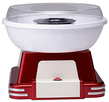 Datianu Máquina de algodón de azúcar Premium - Tazón Grande de Acero Inoxidable - Funciona con Caramelos Duros, Dulces sin azúcar, Hilo de azúcar, Dulces caseros for Fiestas de cumpleaños