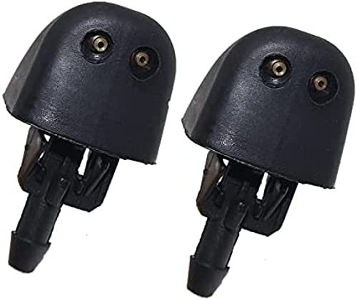 GZNBB 2er-Pack Auto-Scheibenwaschanlage Wischer Wasserstrahl-Sprühdüse Scheibenwaschdüsen ，für Renault Clio MK2 7700413545