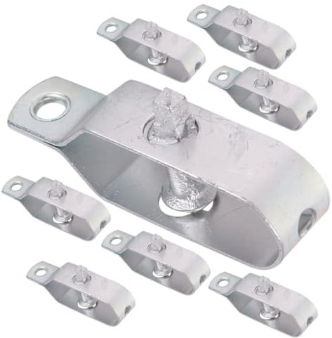 PRETYZOOM 8stücke Drahtspanner Stahldrahtspanner Zaundrahtspanner Stahlseilspanner Stahlkabelspanner Drahtseilspannung Spanner Für Schwere Beanspruchung Kabelspanner Seilspanner
