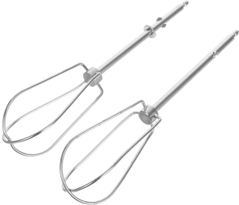 MOTHNUR 2 Stück Rührbesen Teiliges Zubehör für Handmixer zu Reinigen Langlebige Rührstäbe für Gleichmäßiges Vermengen von Zutaten Ersatzteile Mixer