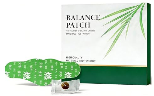 Parche Herbal Balance, parches botánicos naturales para el ombligo, la cintura y el abdomen; transpirables y fáciles de llevar; parches calmantes para el cuidado corporal (1 caja/5 unidades)