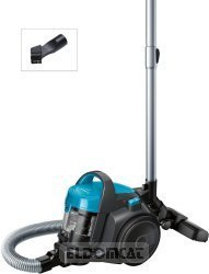 Bosch Beutelloser Staubsauger Serie 2 BGS05A221, Türkis | PureAir Hygienefilter, Super kompakt, Einfache Schlauchaufbewahrung, 9 m Aktionsradius, Polster- und Fugendüse inkl.