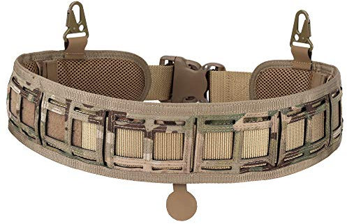 Taktisch gepolsterter Patrol Molle-Kampfgürtel Verstellbarer Jagd-Taillen-Patrol-Gürtel 1000D Nylon mit hoher Dichte