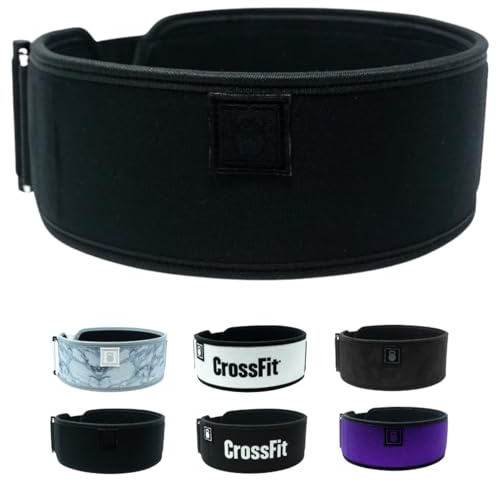 2POOD 4 Weightlifting Belt | CrossFit® Weightlifting Belt | 4-inch Wide and Built for Support, Flexibility, and The Ability to Cross Train Easily