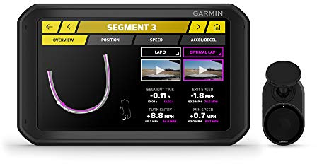 Garmin Catalyst, Driving Performance Optimizer with Real-time Coaching and Immediate Track Session Analysis, for Motorsports and High Performance Driving (010-02345-00), Black, 6.95 inch