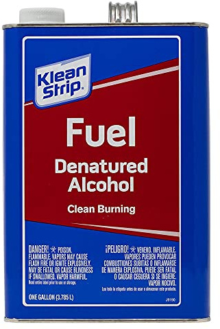 Klean-Strip GSL26 Denatured Alcohol, 1-Gallon. Pack of 2
