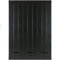 WOOOD Connect Kleiderschrank 3 Türig, Garderobenschrank aus Kiefer und Melamin Schublade Drehtürenschrank Connect-Schrankwand - Schwarz - 195x140x53 cm