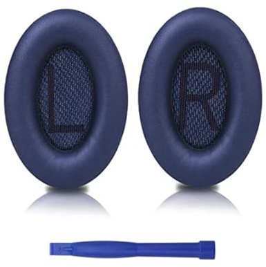 Ersatz Ohrpolster Für Bose QuietComfort 35, Premium Ersatzpolster Für QC35 Kopfhörer, Schaumstoff Und Protein PU Kopfhörer Ohrpolster, Kompatibel Mit QC25 Kopfhörern Und Mehr