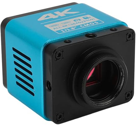 Spacnana 4K 8,3 MP Mikroskopkamera, 0,5-faches Elektronisches Okular 3840 X 2160 Typ C HD Multimedia-Schnittstellenausgang für Biologische Mikroskope (EU-Stecker)