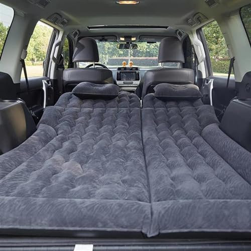 AcarKing Luftmatratze Auto Kompatibel Mit Auto, SUV, MPV, Auto, Aufblasbare Reisematratze, Bett, Rücksitz, Multifunktionales Sofakissen, Outdoor-Campingmatte, 180 X 135 cm(6)