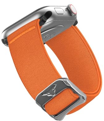 SimpleThings Elastiskt sportband för Apple Watch-armband 38 mm, 40 mm, 41 mm, 42 mm, 44 mm, 45 mm, 46 mm, nylontyg, sportarmband, kompatibelt med iWatch armband Series SE 10 9 8 7 6 5 4 3 2 1