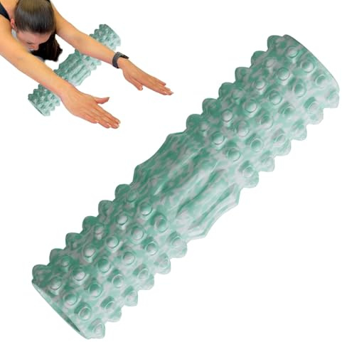 scyca Djup vävnad skumrulle,Yoga Roller Foam, Muskelavslappning Massager, Skumrullar för Muskel Massage Gym Roll, Lindra muskler